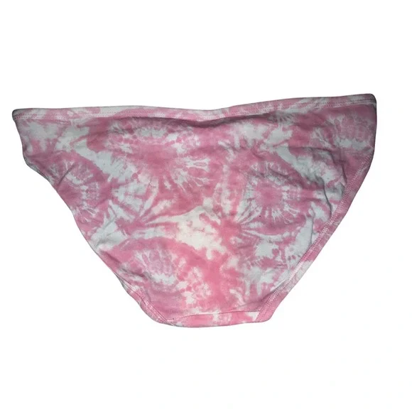 Jenni Intimates Women's Low Rise Cheeky Panty Tie Dye Pink, Size L, NWT - Picture 3 of 6